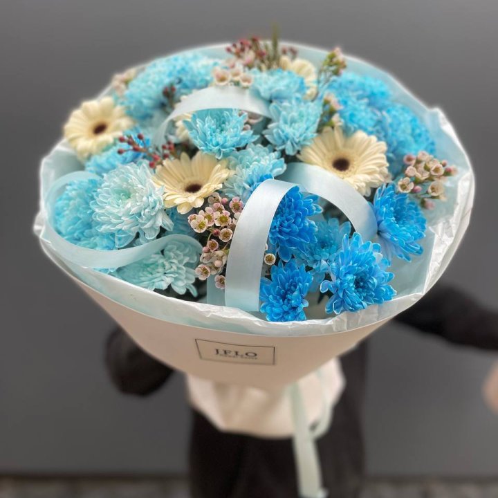 Букет "Голубые дали" с доставкой в Петропавловске-Камчатском