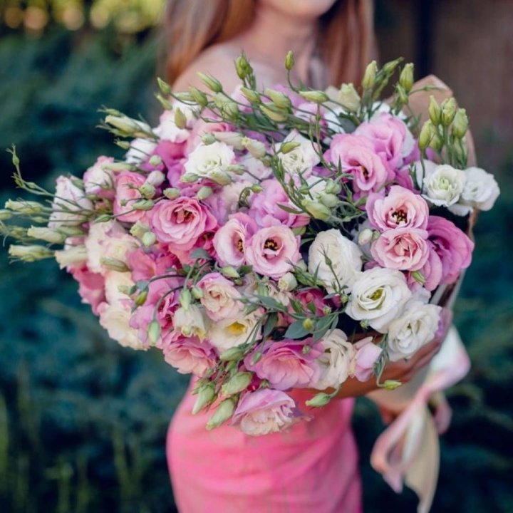 Букет эустом №1  в Петропавловске-Камчатском