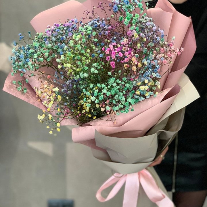 Букет гипсофил №3 в Петропавловске-Камчатском