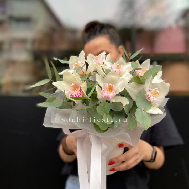 Бокс с орхидеями в Петропавловске-Камчатском